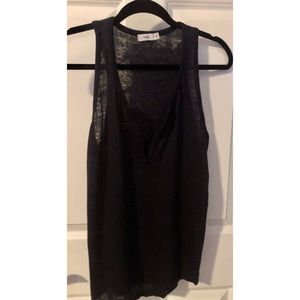 Vince linen tank top